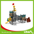 Customized Design Pirateship Series Outdoor Playground for Amusement Park, Outdoor Jungle Gym for Children